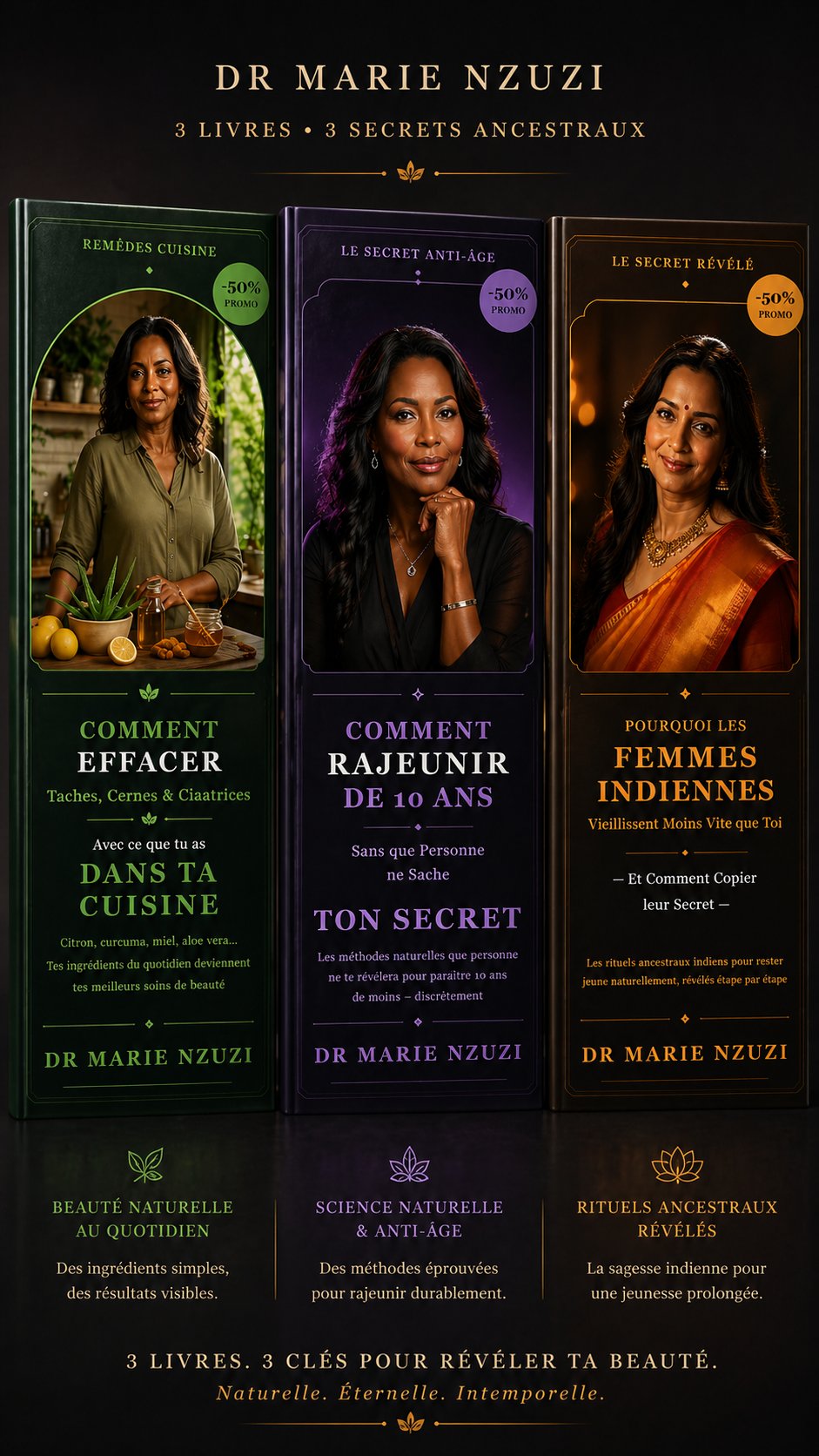 Le Coffret Secret Glow Up — 3 Guides en 1