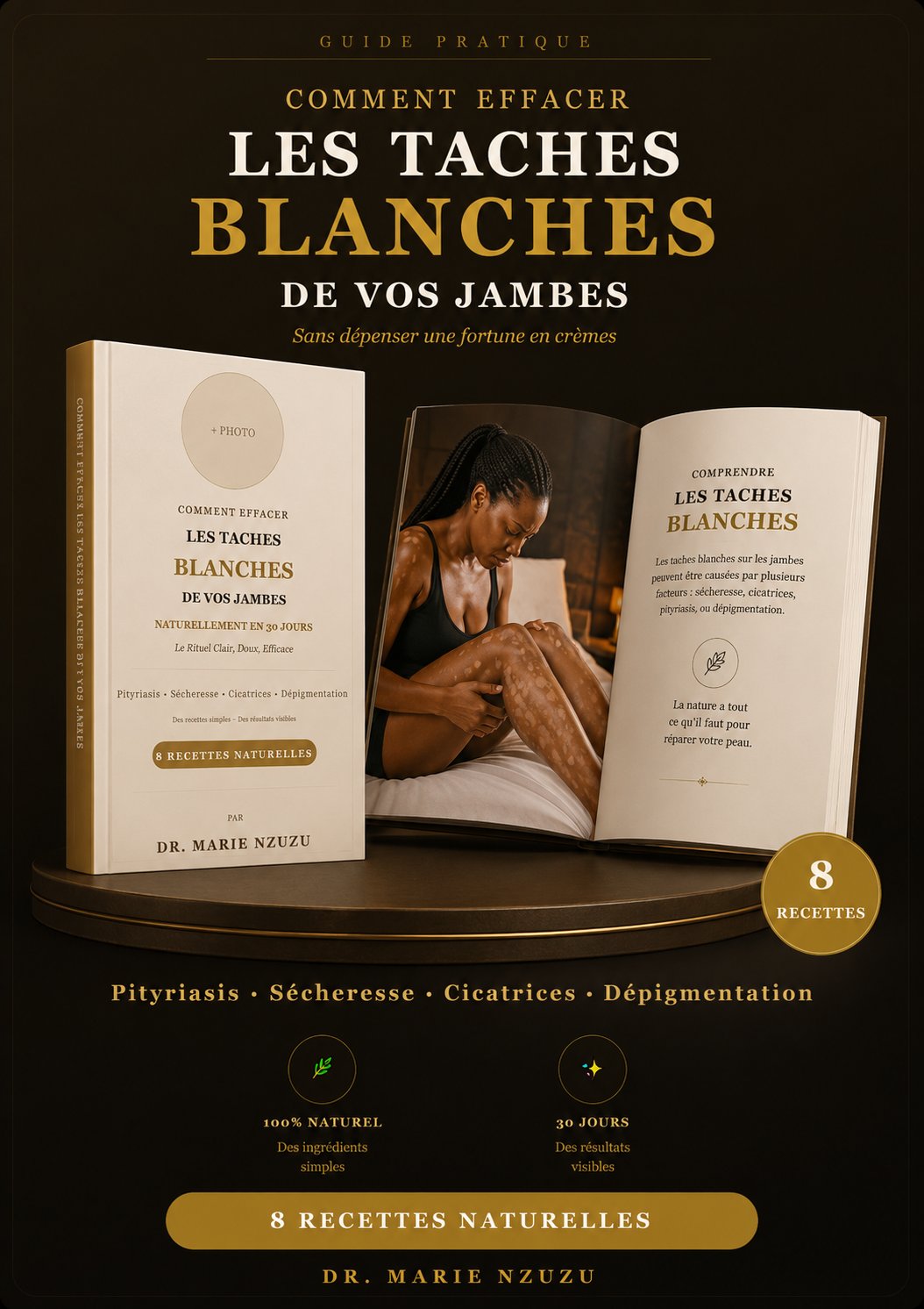 Guide Effacer les Taches Blanches des Jambes